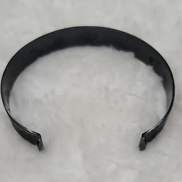 Damascene Floral Cuff - Vintage, Estate - Amazing Condition - Picture 5 of 5